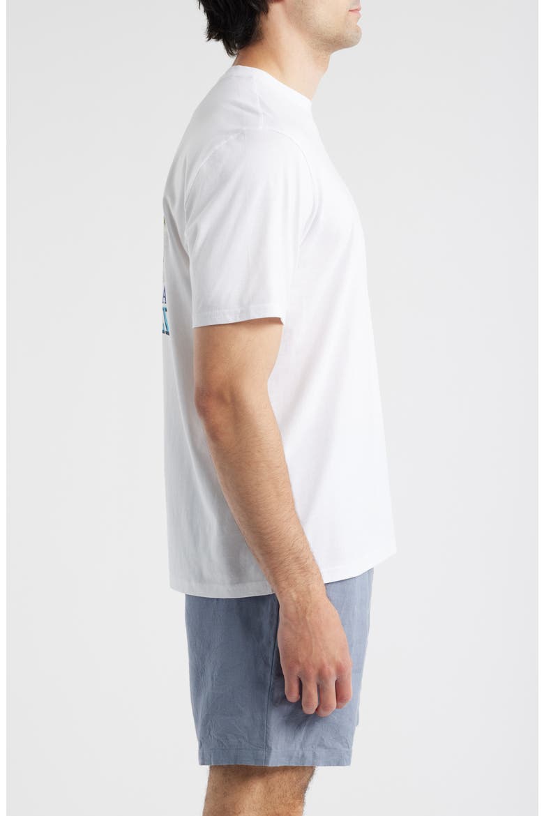 Let The Day Unfold Graphic T-Shirt, Alternate, color, WHITE