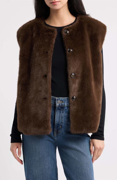 Sandy Faux Fur Vest