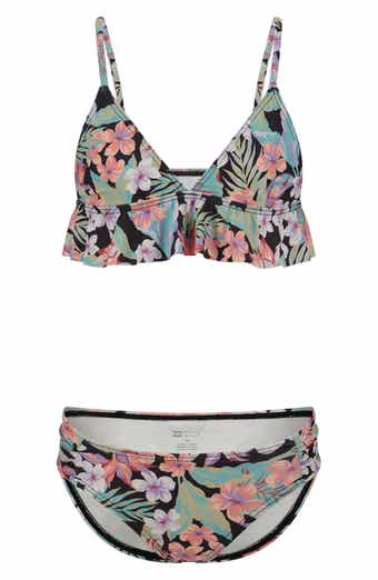 Kids' Sunshine Diaries Floral Two-Piece Swimsuit