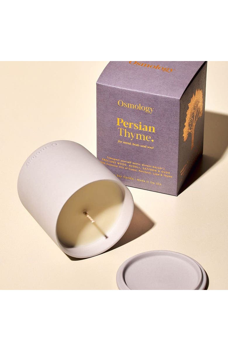 Osmology Persian Thyme Scented Candle - Neroli Saffron and Oudh, Alternate, color, Grey