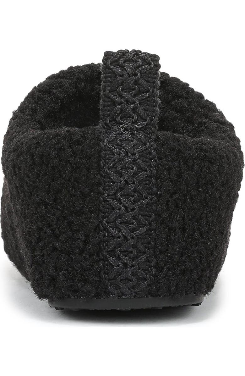 Blowfish Malibu Cushie Faux Shearling Slipper, Alternate, color, Black Faux Shearling