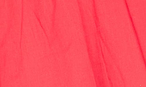 Susana Monaco Tiered Cotton Voile Babydoll Camisole In Red