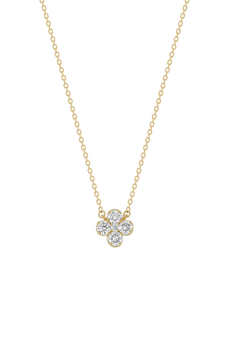 Mika Diamond Pendant Necklace, Main, color, 18K YELLOW GOLD
