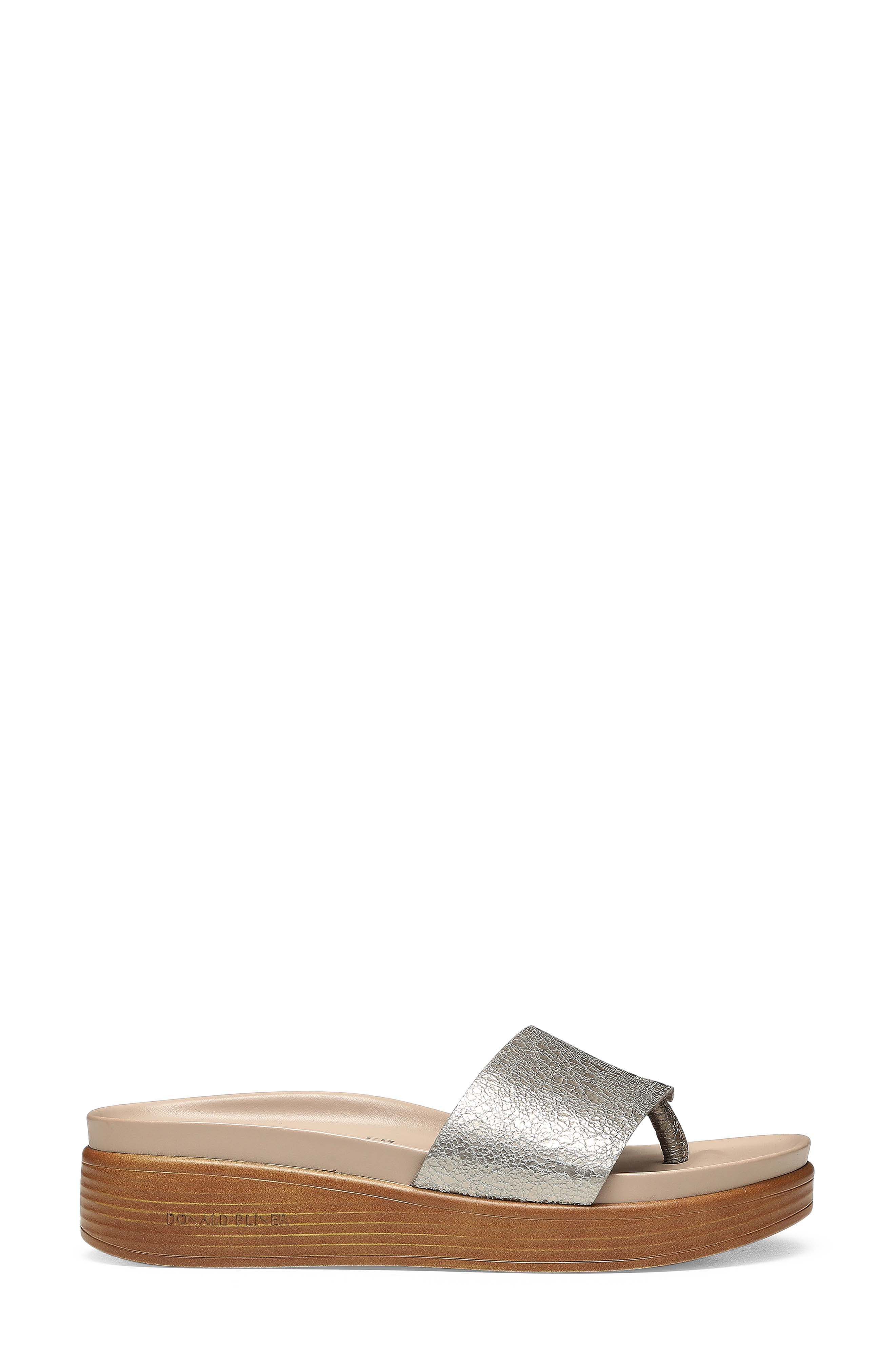 Donald Pliner Fifi Platform Sandal, Alternate, color, Light Taupe