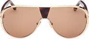 TOM FORD Vincenzo 64mm Pilot Sunglasses