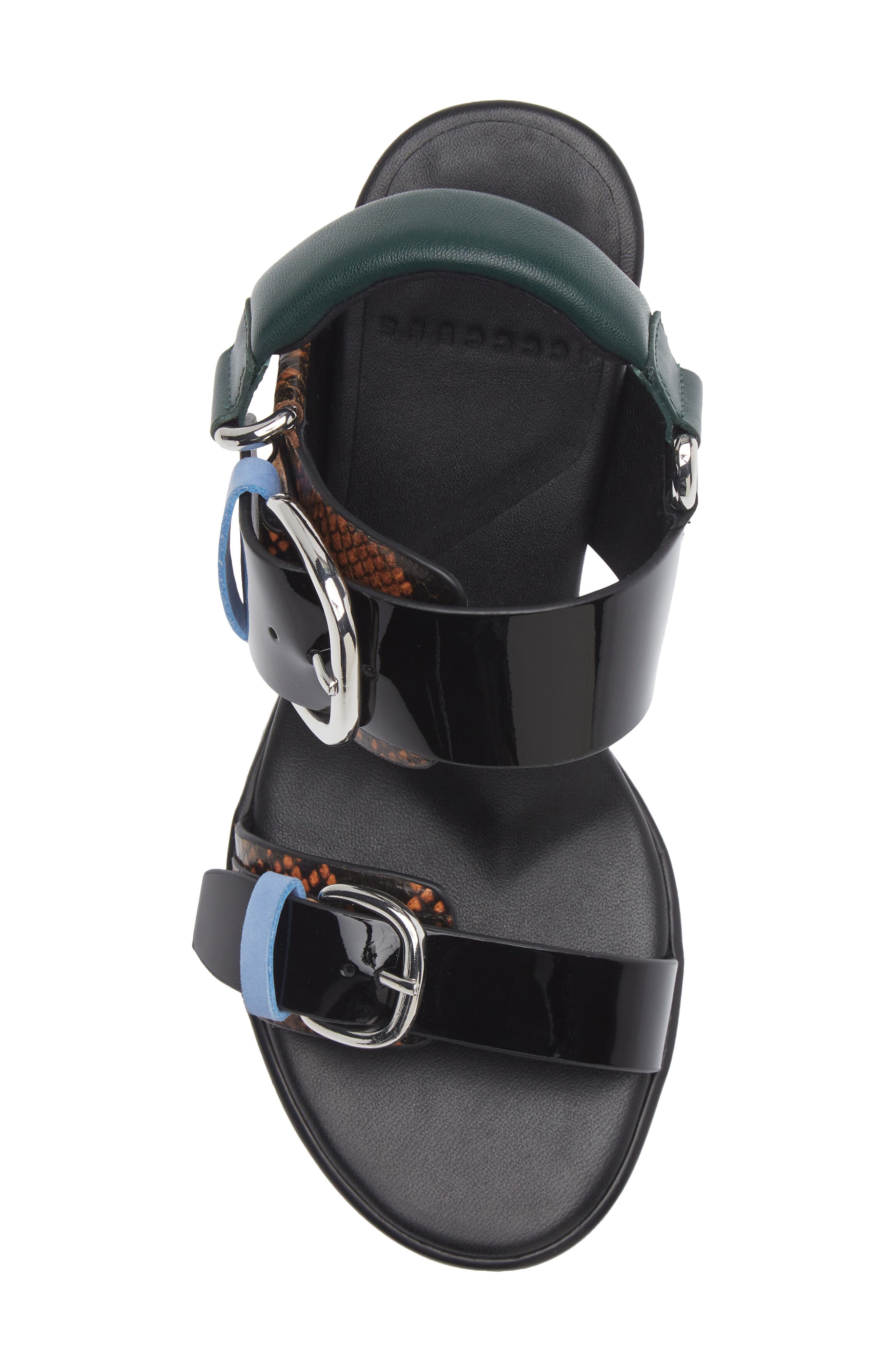 4CCCCEES Osha Line Mid Sandal, Alternate, color, Night