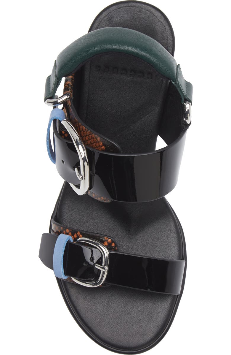 4CCCCEES Osha Line Mid Sandal, Alternate, color, Night