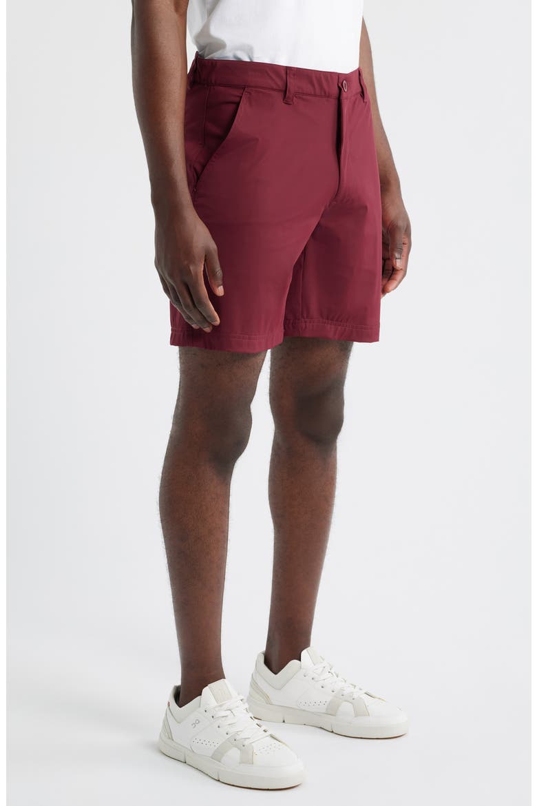Fairway Performance Shorts, Alternate, color, MAROON