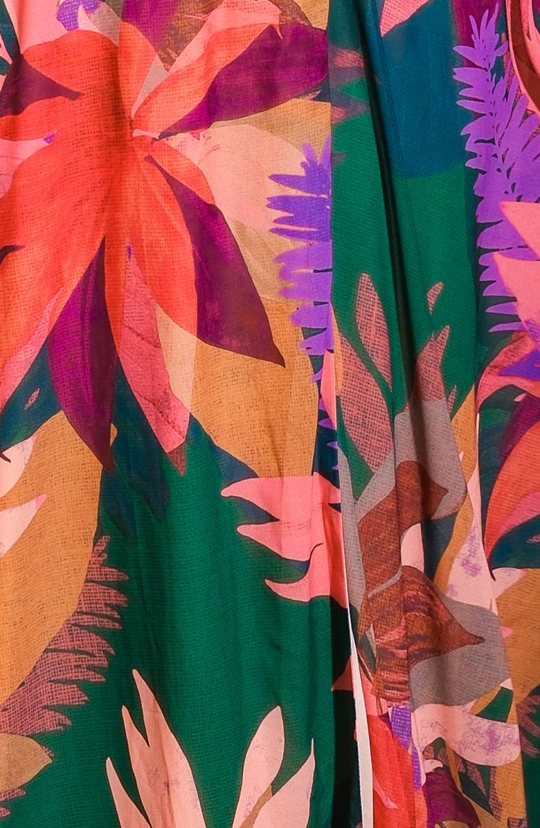 FLYING TOMATO Long Sleeve Maxi Dress, Alternate, color,