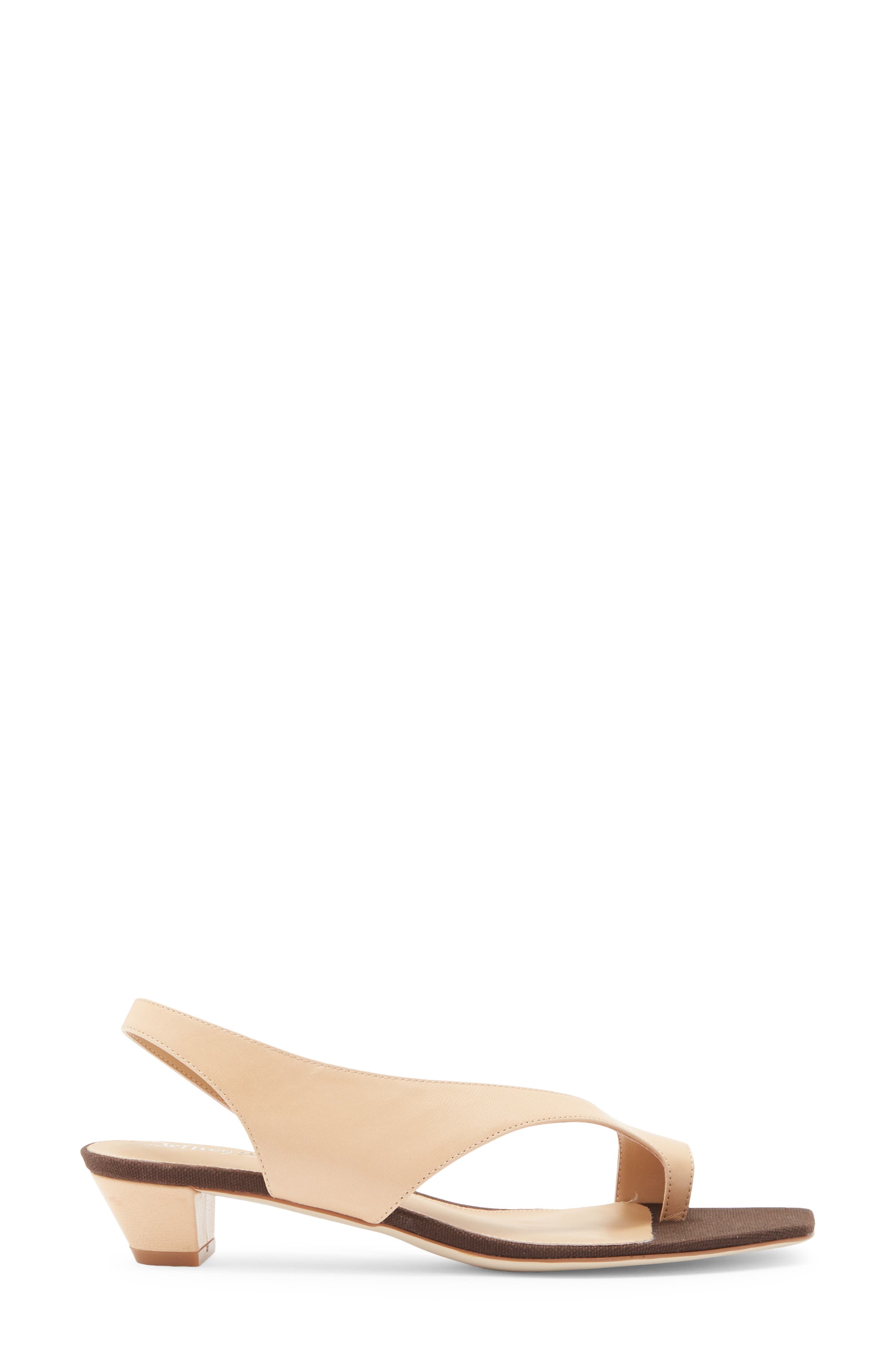 Jeffrey Campbell Blissful Slingback Sandal, Alternate, color, Beige Brown Combo