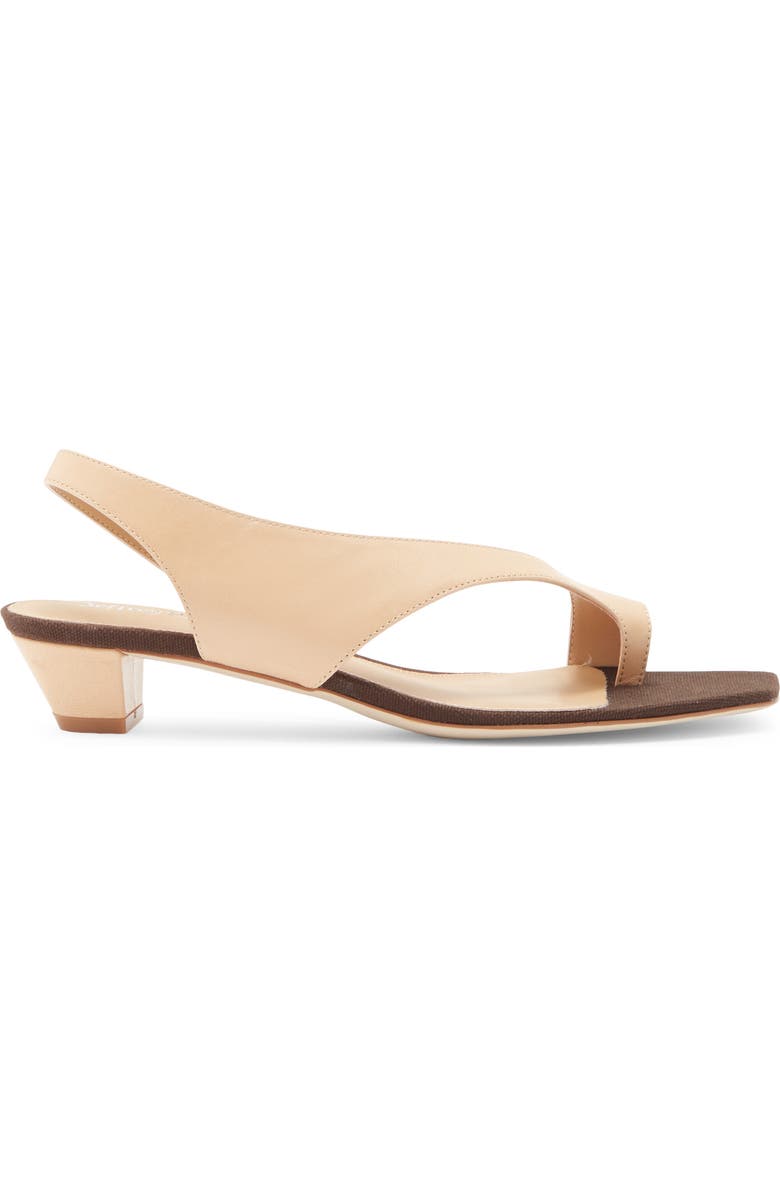 Jeffrey Campbell Blissful Slingback Sandal, Alternate, color, Beige Brown Combo
