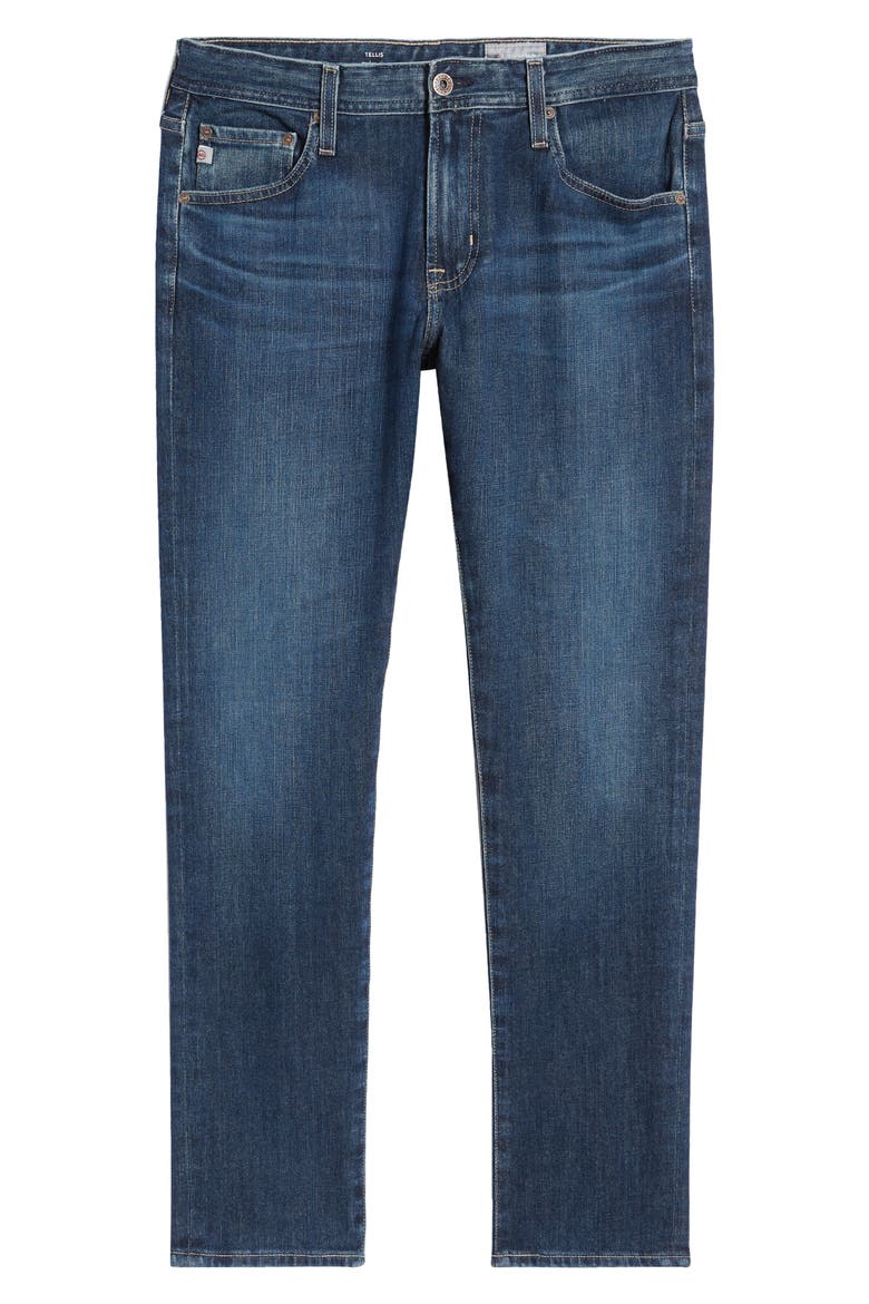 Tellis Slim Fit Stretch Jeans, Alternate, color, MIDLANDS