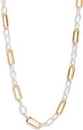 Nordstrom Demi Fine Long Paper Clip Necklace