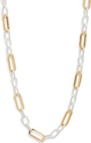 Nordstrom Demi Fine Long Paper Clip Necklace