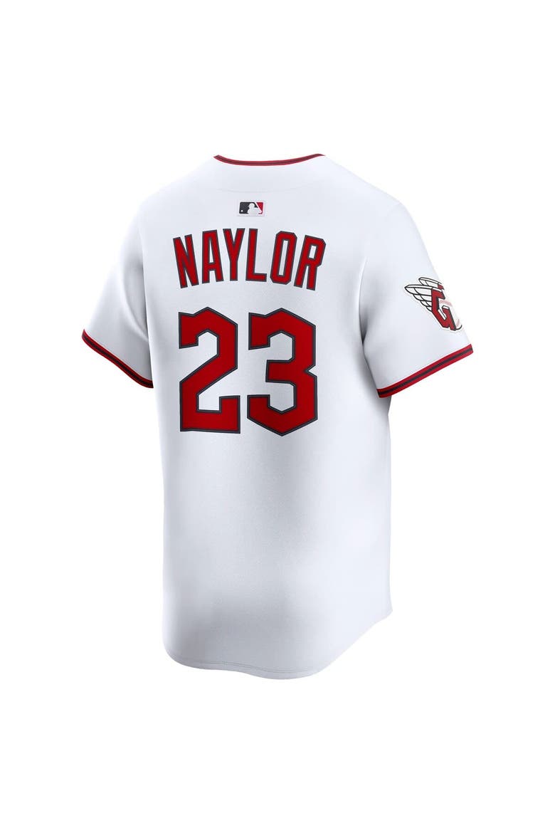 Men's Nike Bo Naylor White Cleveland Guardians Home Limited Player Jersey, Alternate, color, White
