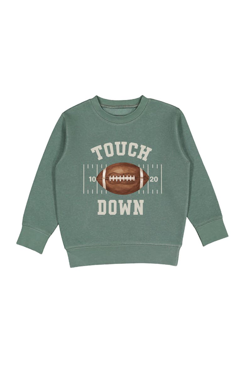 Touchdown Sweatshirt, Main, color, Hunter Green