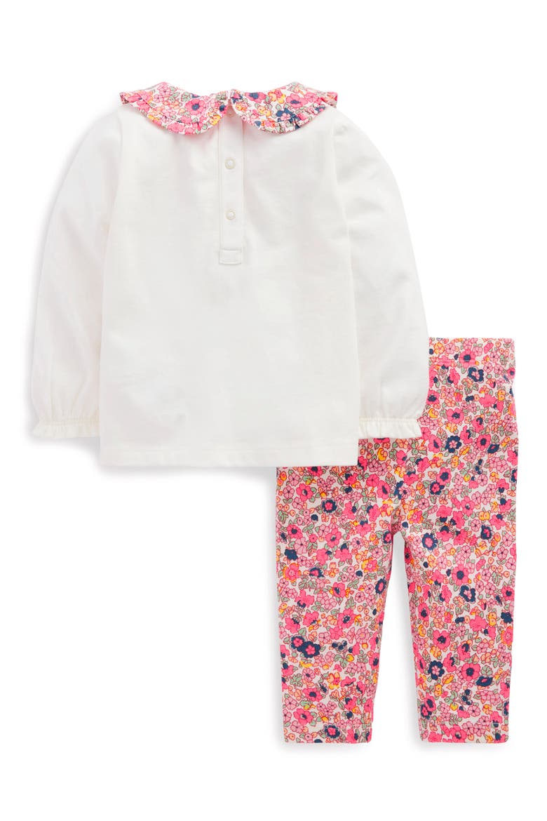 Collared Top & Leggings Set, Alternate, color, MULTI DITSY FLORAL
