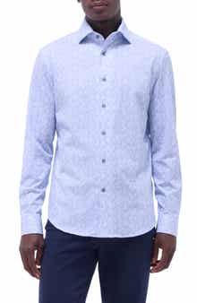 Bugatchi Devon OoohCotton® Floral Button-Up Shirt