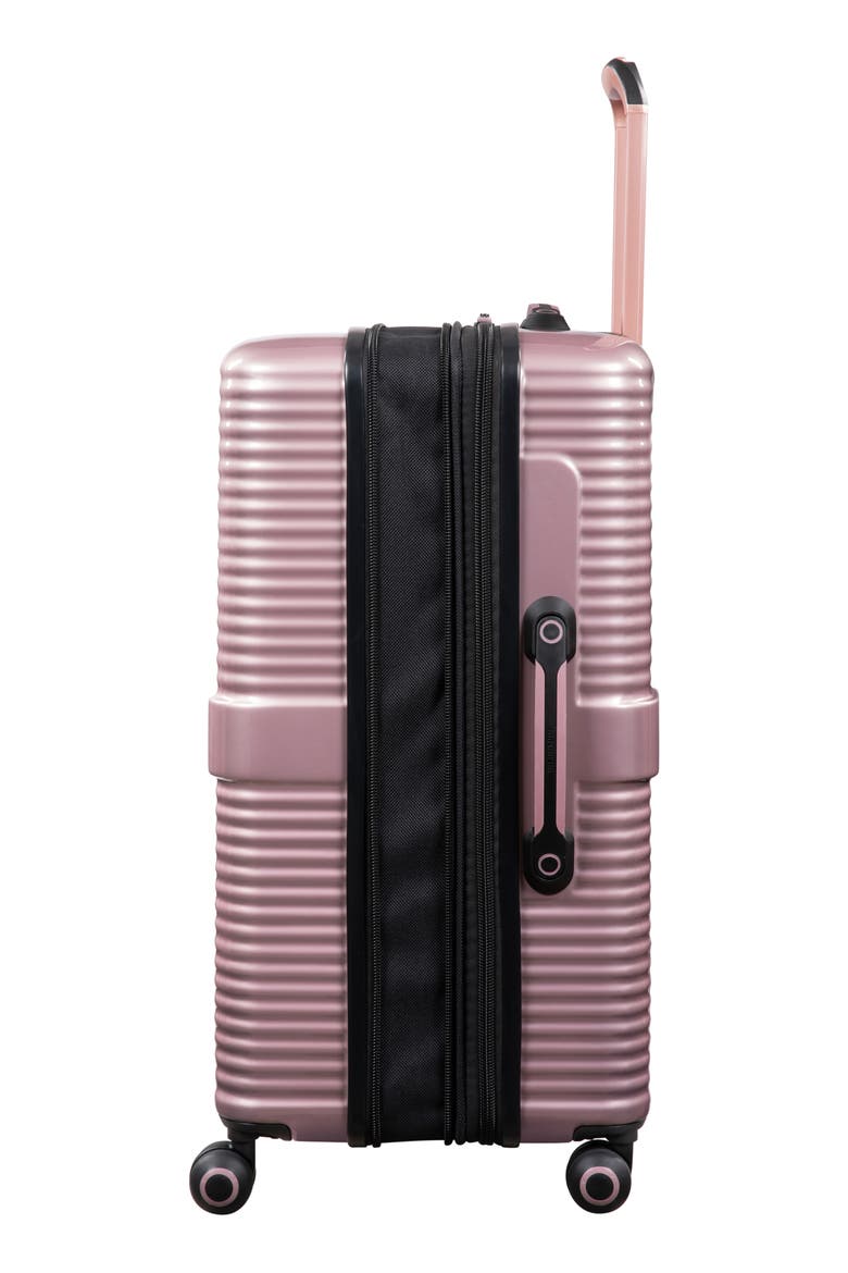 Helixian 27-Inch Hardside Spinner Luggage, Alternate, color, METALLIC ROSE GOLD