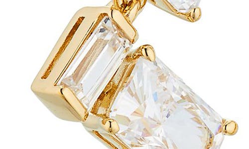 NADRI NADRI GWEN LINEAR DROP EARRINGS 