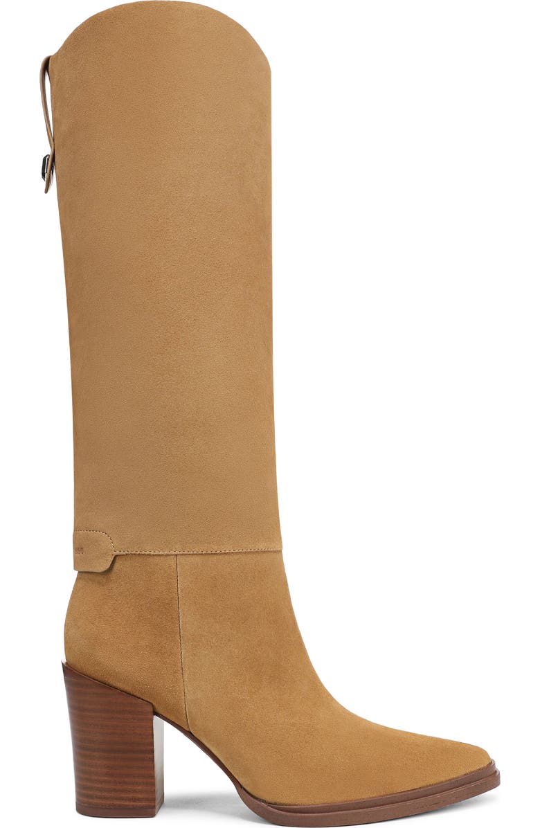 SARTO by Franco Sarto Jasmine Block Heel Boot, Alternate, color, Warm Camel