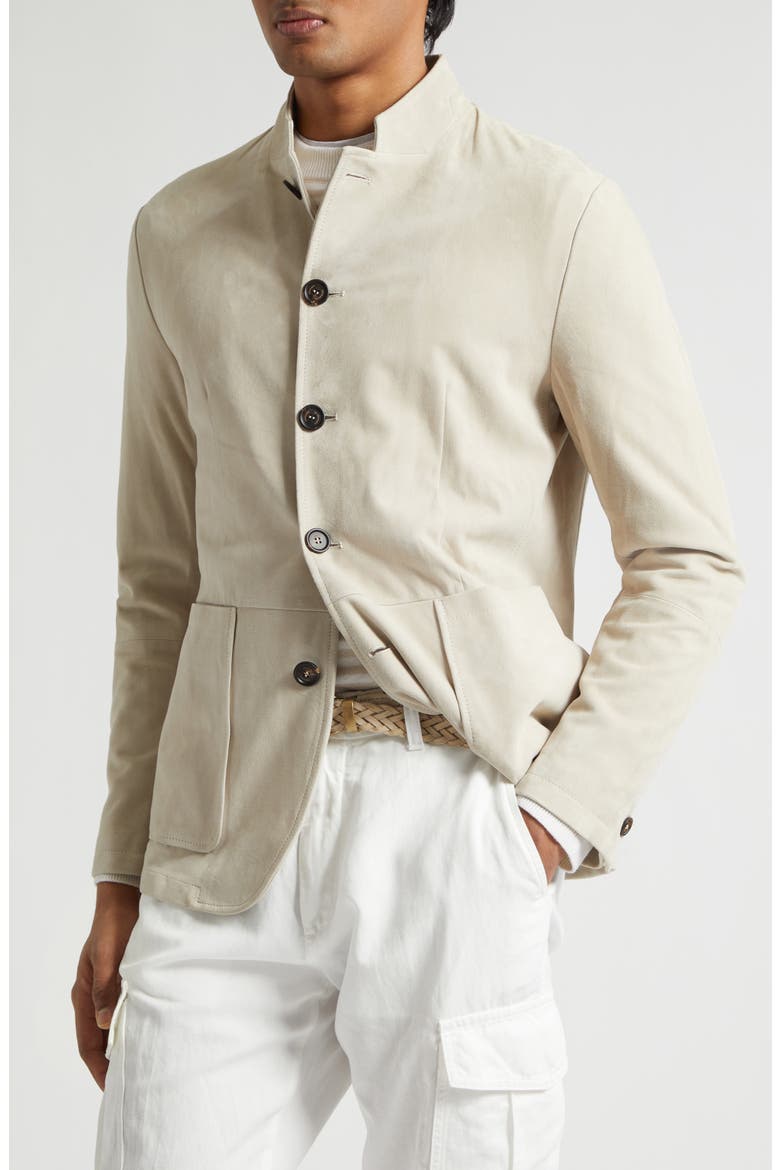 Suede Jacket, Alternate, color, 02 SAND