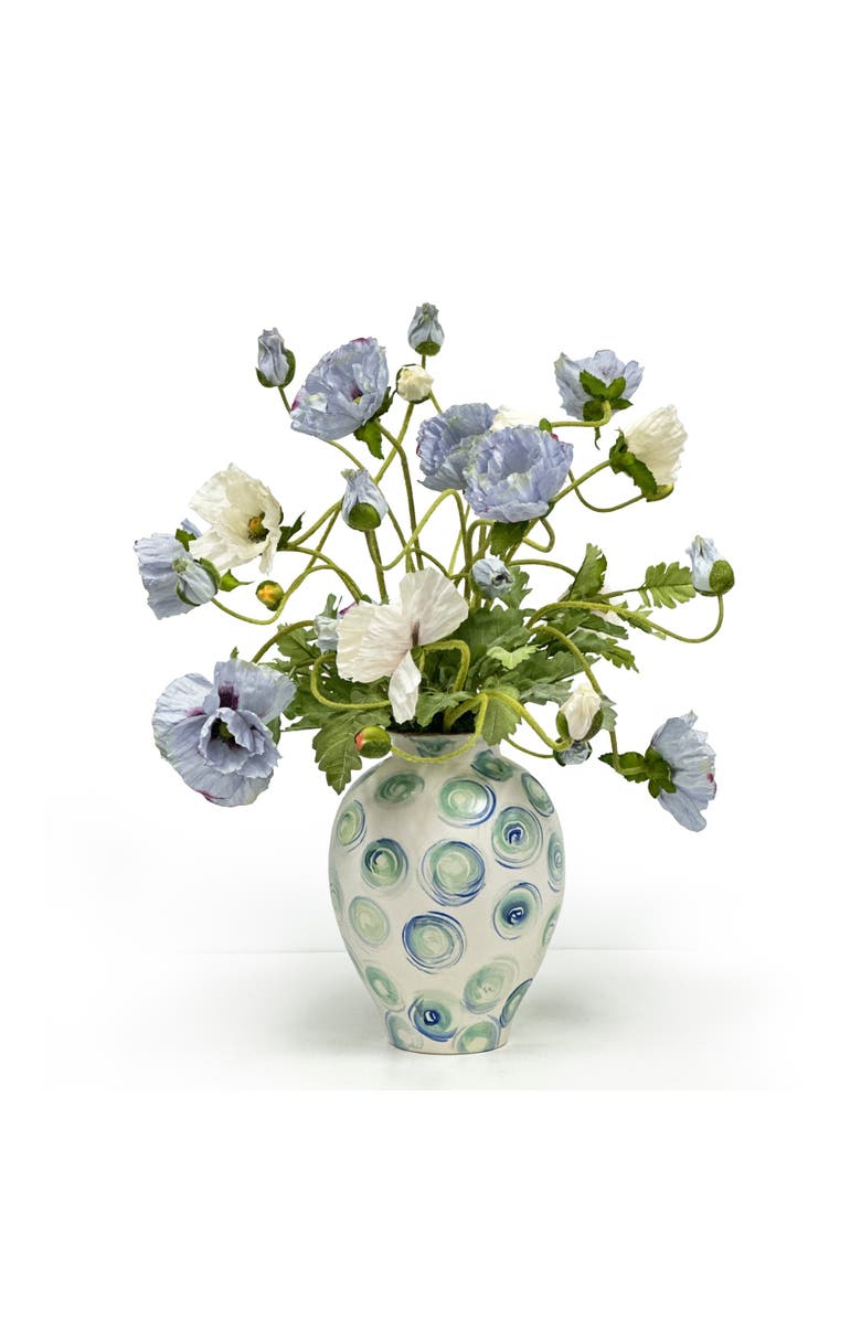 Winward Home Poppy In Swirl Vase, Main, color, 
