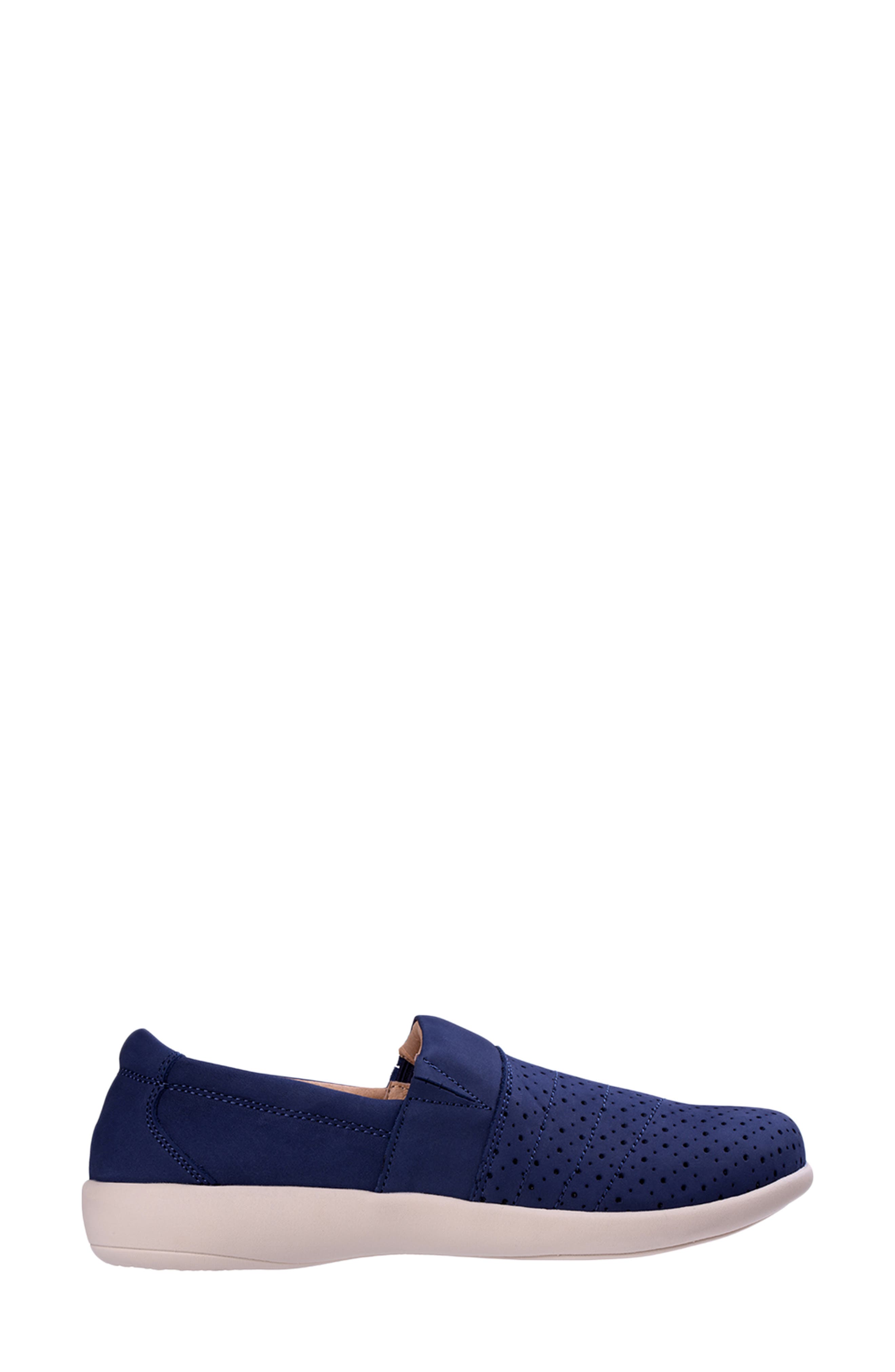 Ridgeway Leather Slip On Sneaker, Alternate, color, PEACOAT
