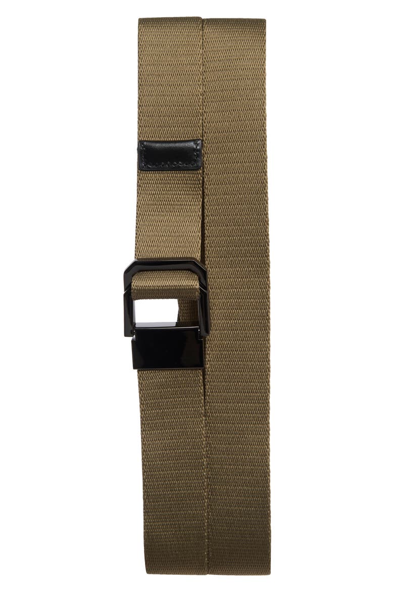 Dax Web Belt, Main, color, OLIVE