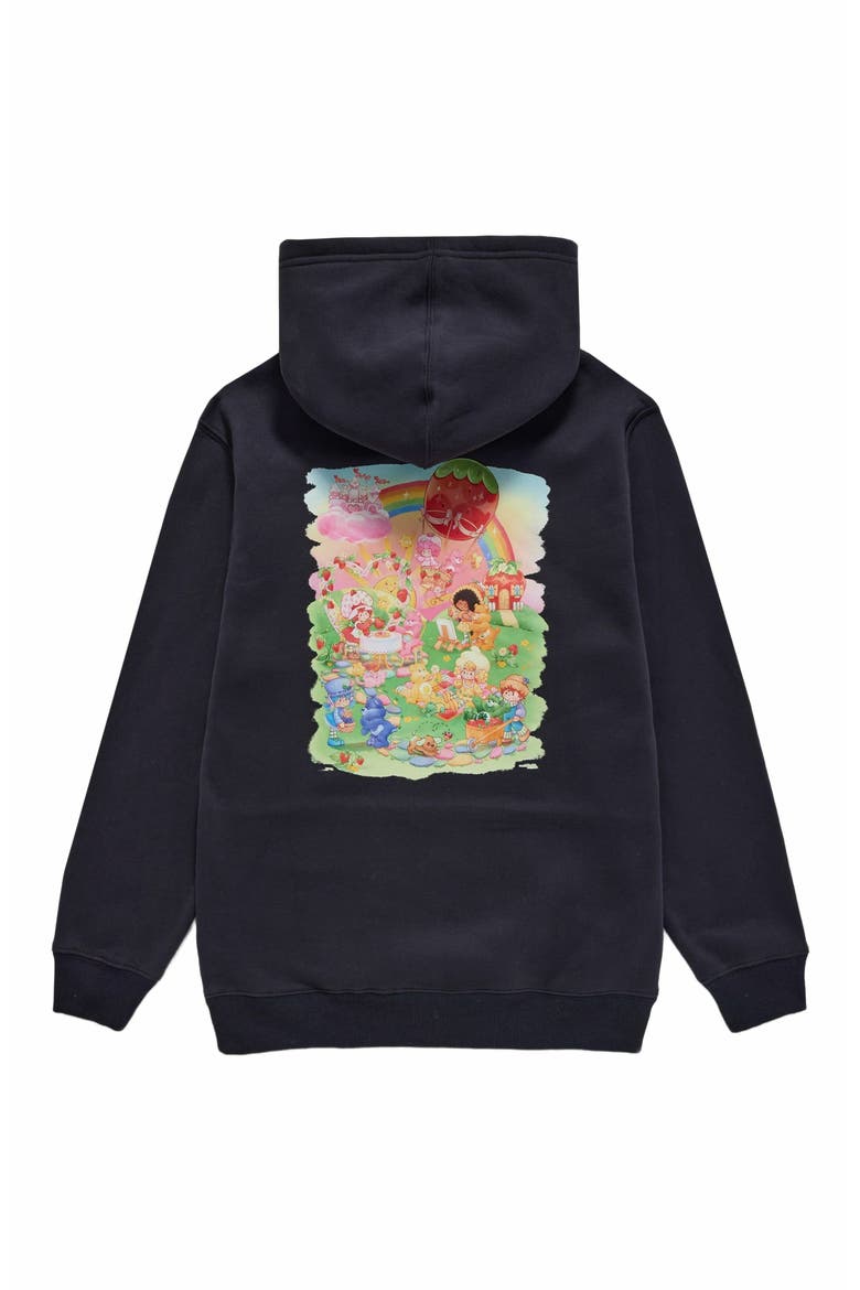 Life Is Sweet Hoodie, Main, color, BLACK