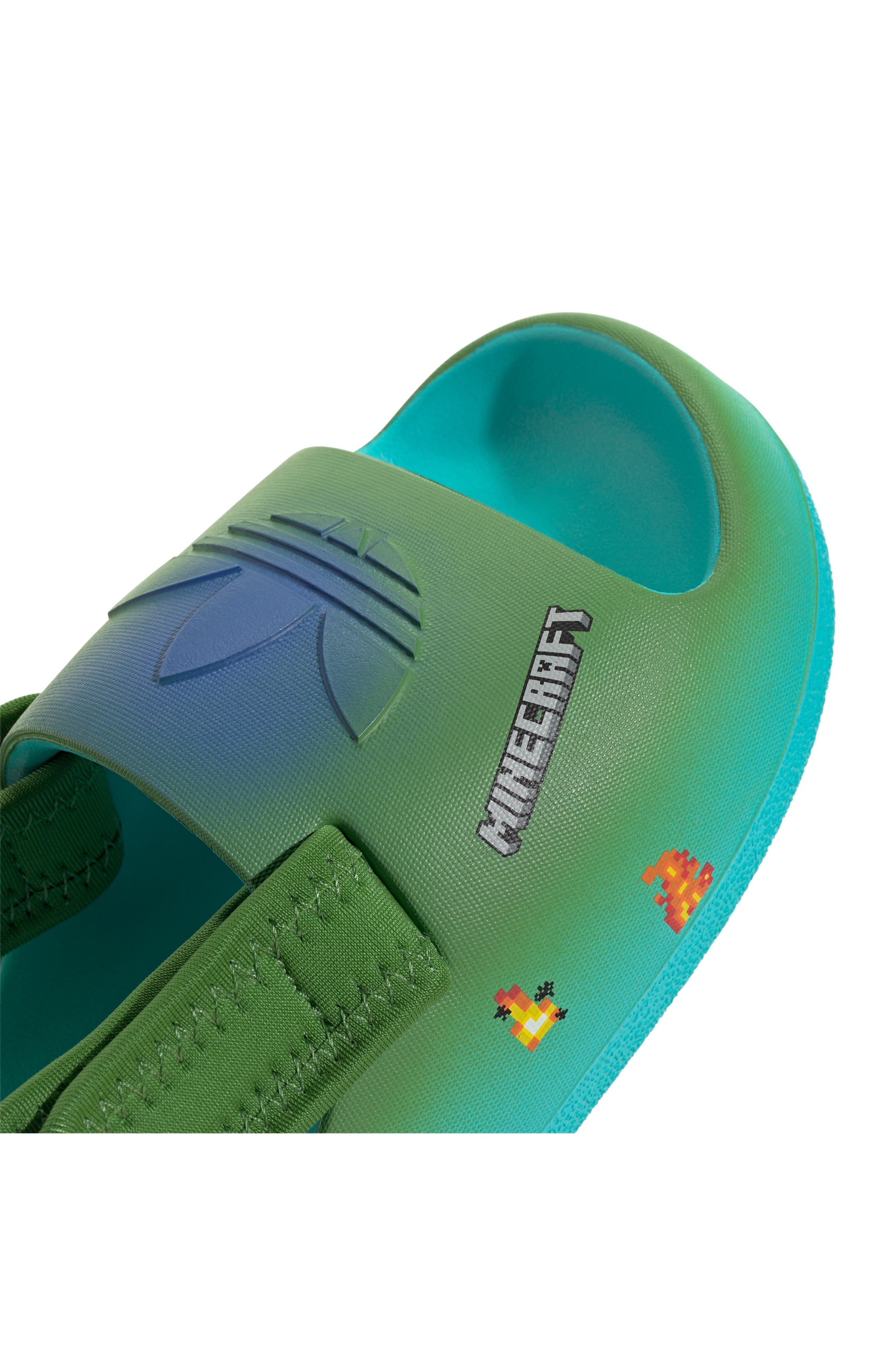 adidas Kids' Minecraft Adifom Adilette Sandal, Alternate, color, 