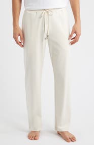 Daniel Buchler Stretch Cotton & Modal Blend Drawstring Pajama Pants