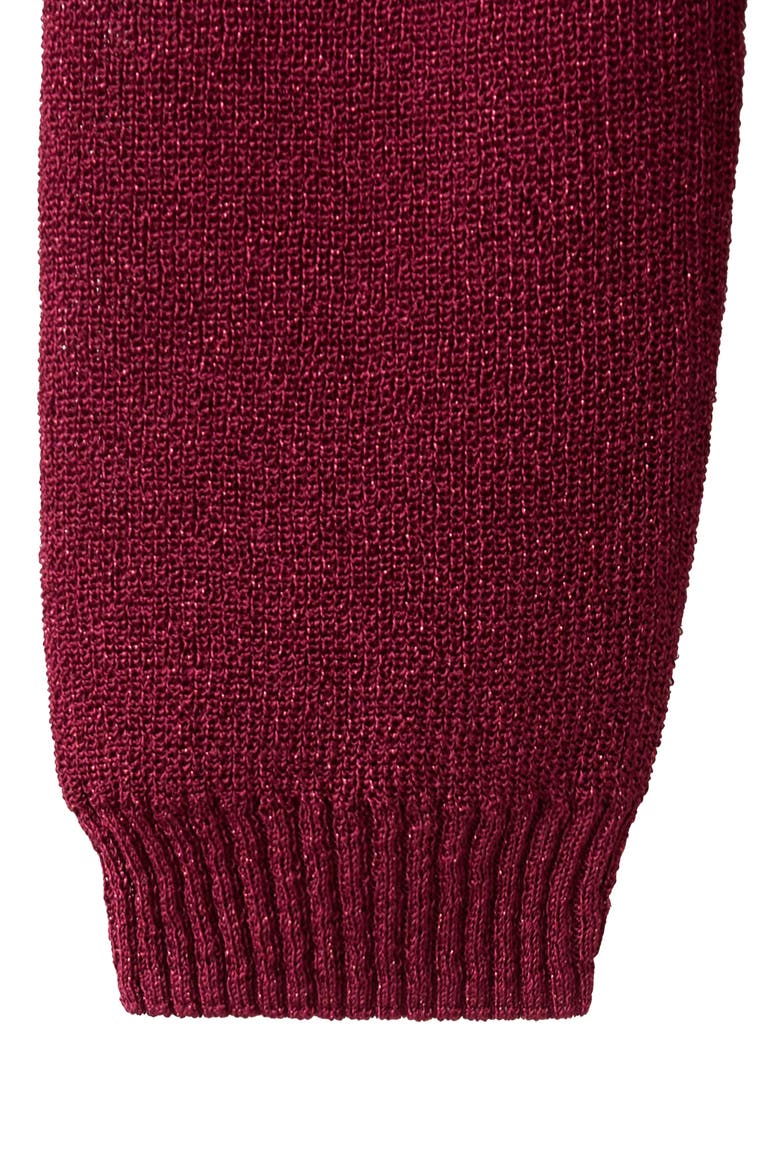 Metallic Sweater, Alternate, color, STRAWBERRY