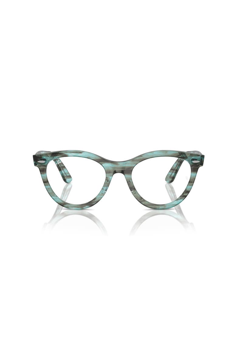 54mm Round optical glasses, Alternate, color, Green