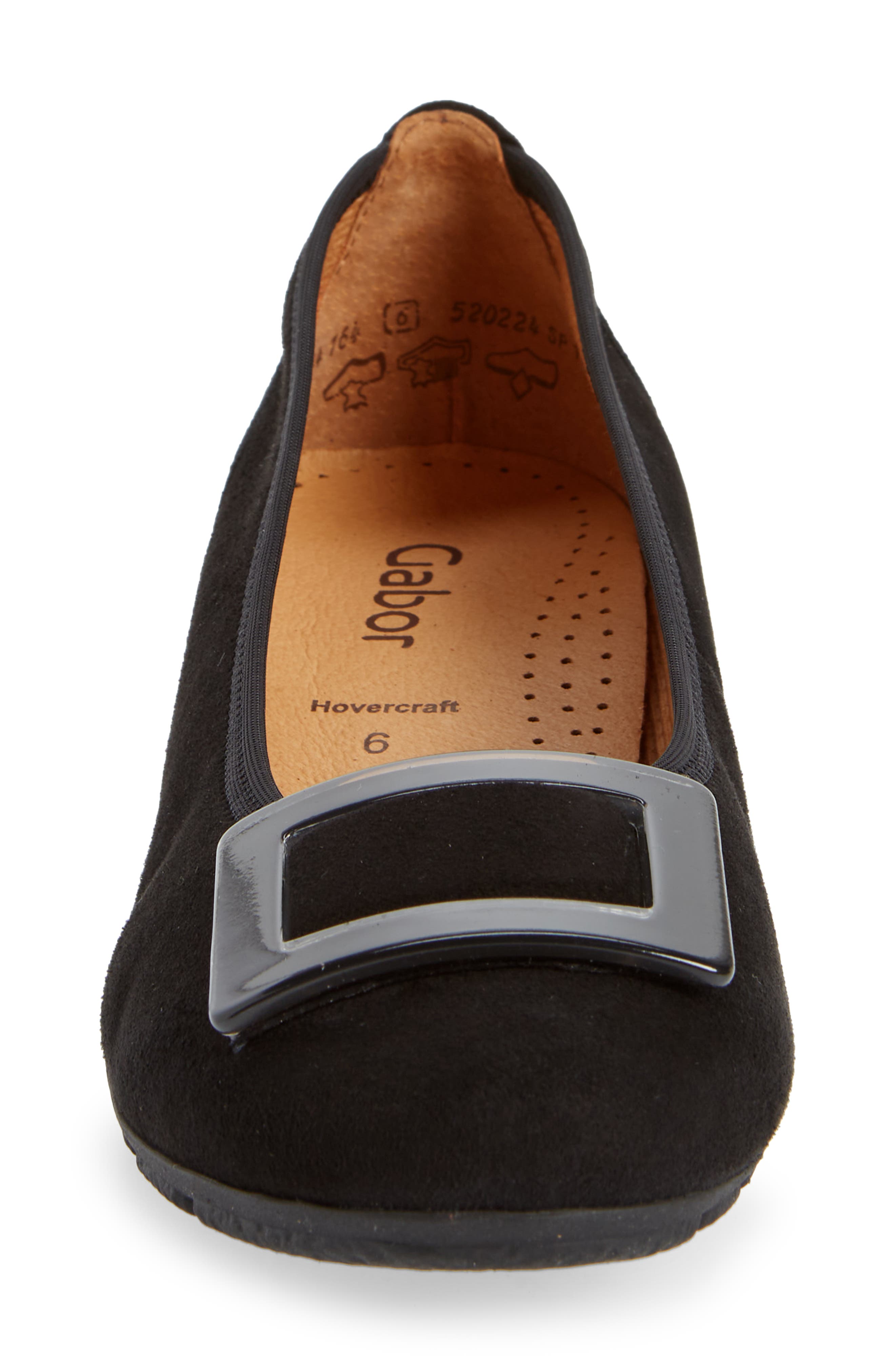 Gabor Buckle Ballet Flat, Alternate, color, 