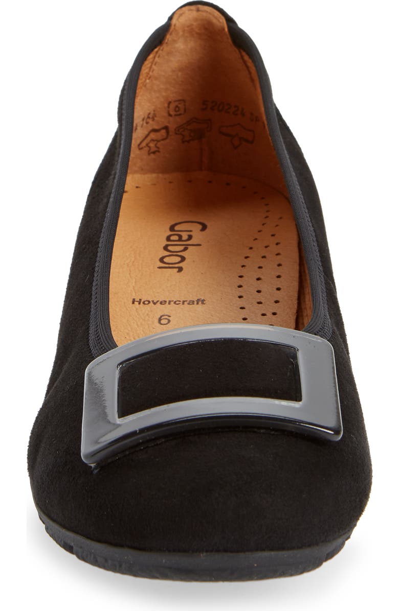 Gabor Buckle Ballet Flat, Alternate, color,