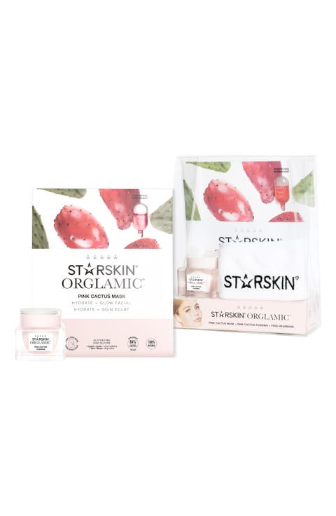 ® Orglamic™ Pink Cactus Mask Set (USD $32 Value)