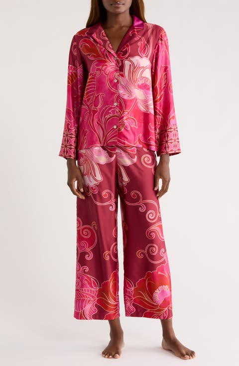 Deco Satin Pajamas
