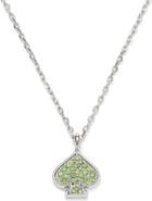 Kate Spade New York mini pavé pendant necklace