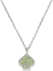 Kate Spade New York mini pavé pendant necklace