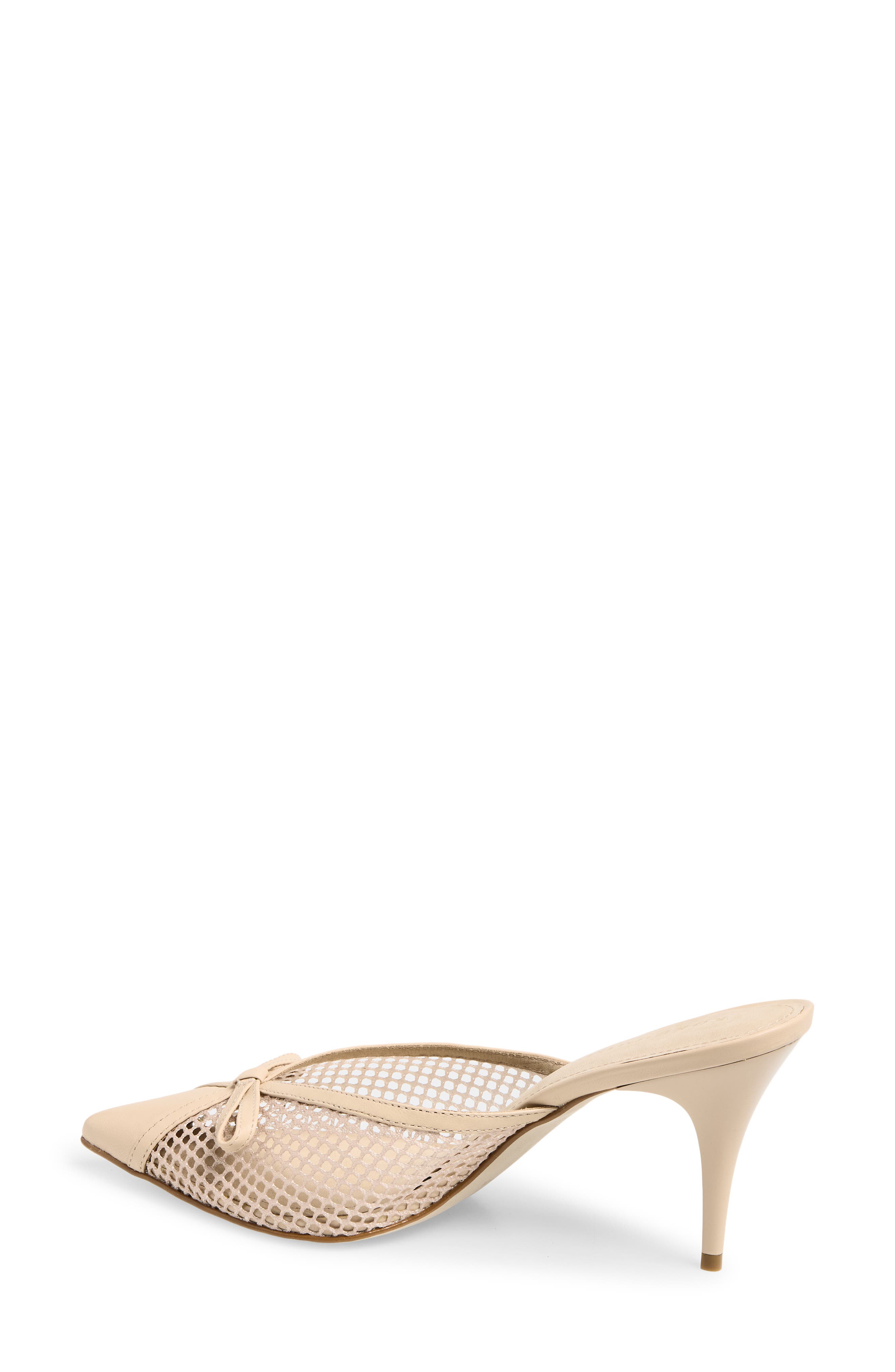 KOKO + PALENKI Peoni Pointed Toe Mule, Alternate, color, Nude Leather