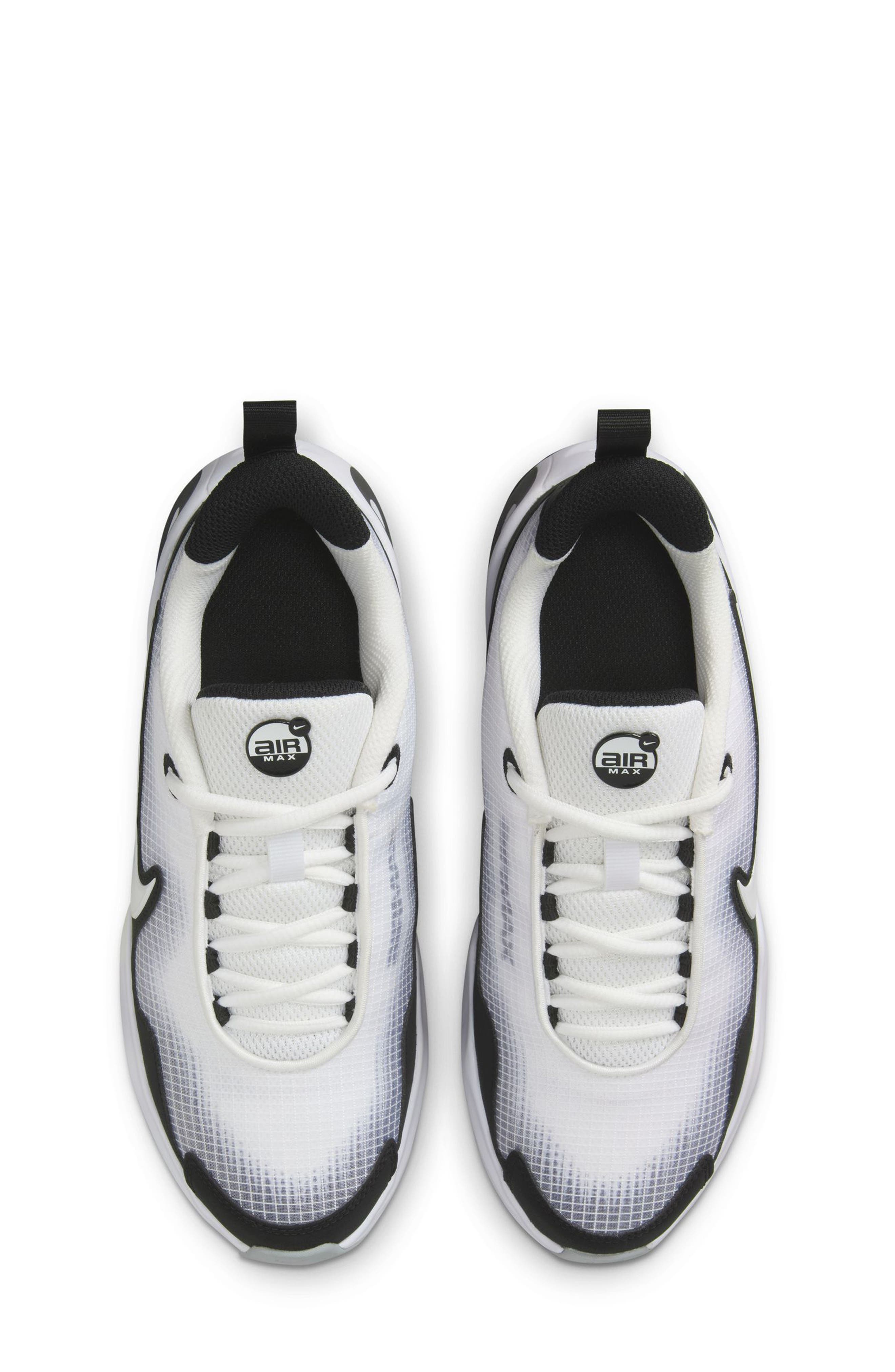 Nike Kids' Air Max Nova Sneaker, Alternate, color, White/ White/ Black/ Grey