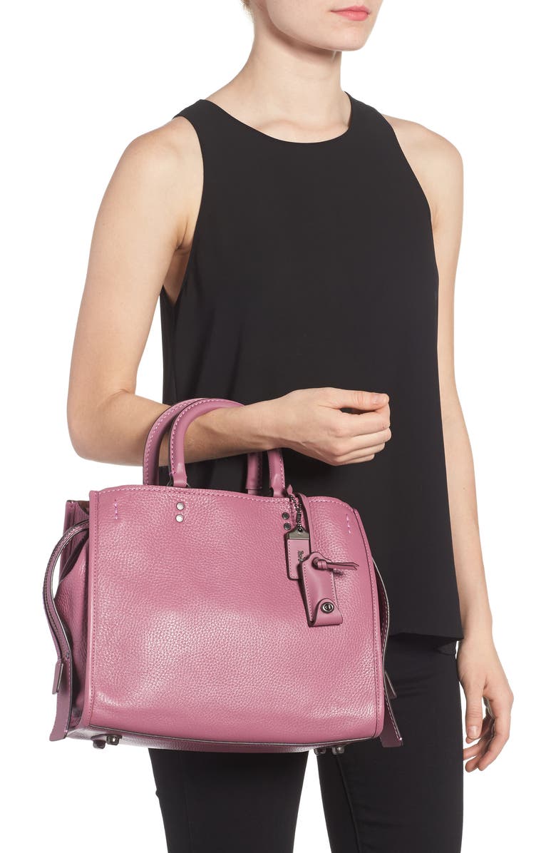 COACH 1941 'Rogue' Leather Satchel, Alternate, color,