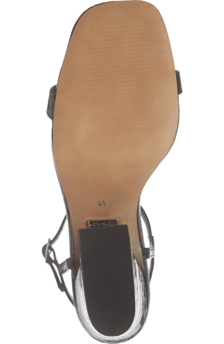 Topshop Remy Block Heel Sandal, Alternate, color,