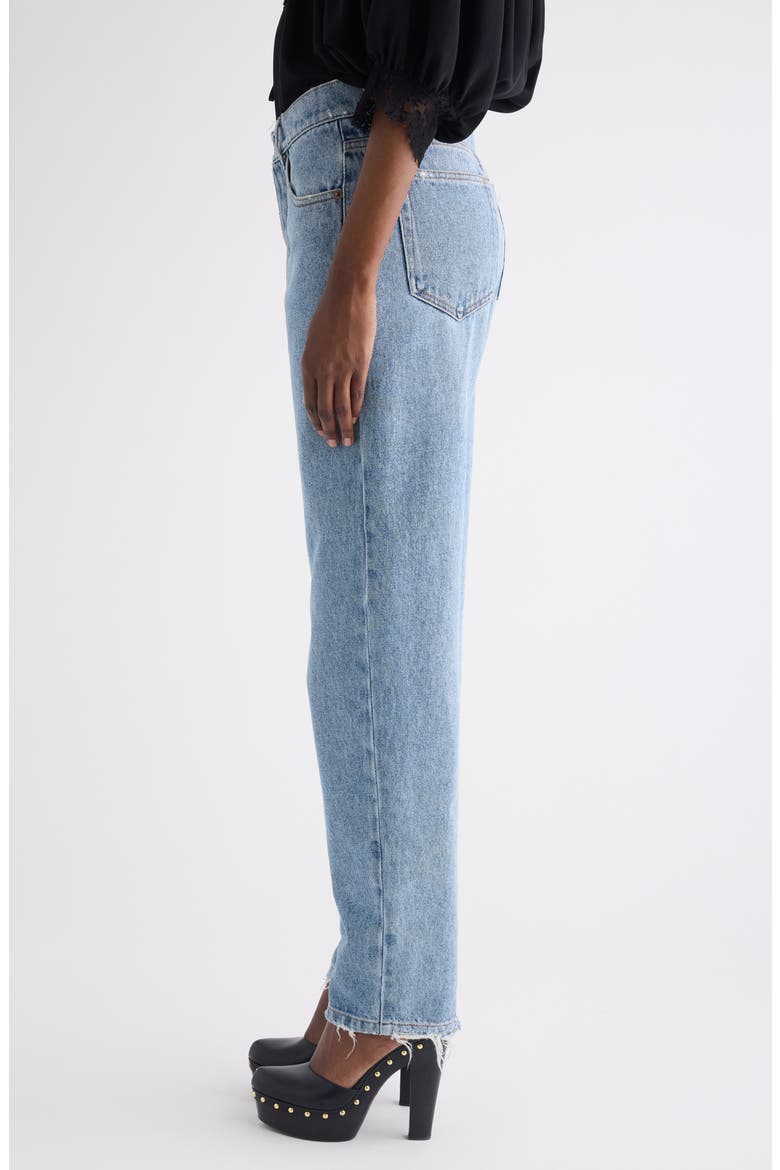 Barrel Leg Jeans, Alternate, color, TIGER LILY BLUE