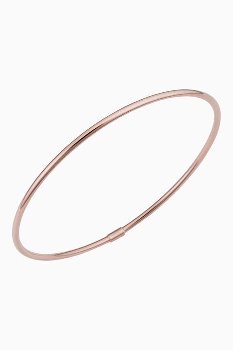 10K Gold Everything Bangle Bracelet