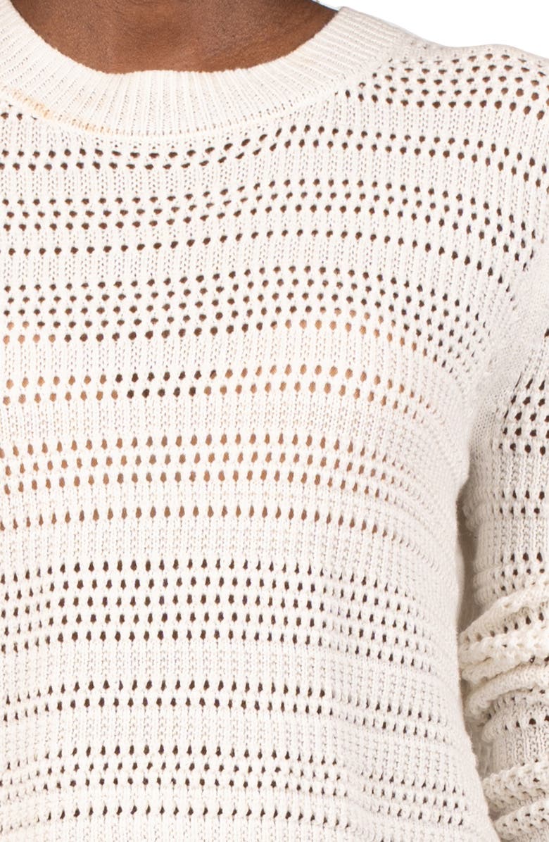 KUT from the Kloth Open Stitch Crop Sweater, Alternate, color, 