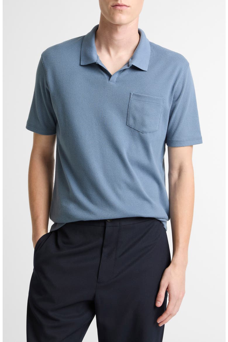 Johnny Collar Polo, Main, color, UNIFORM BLUE
