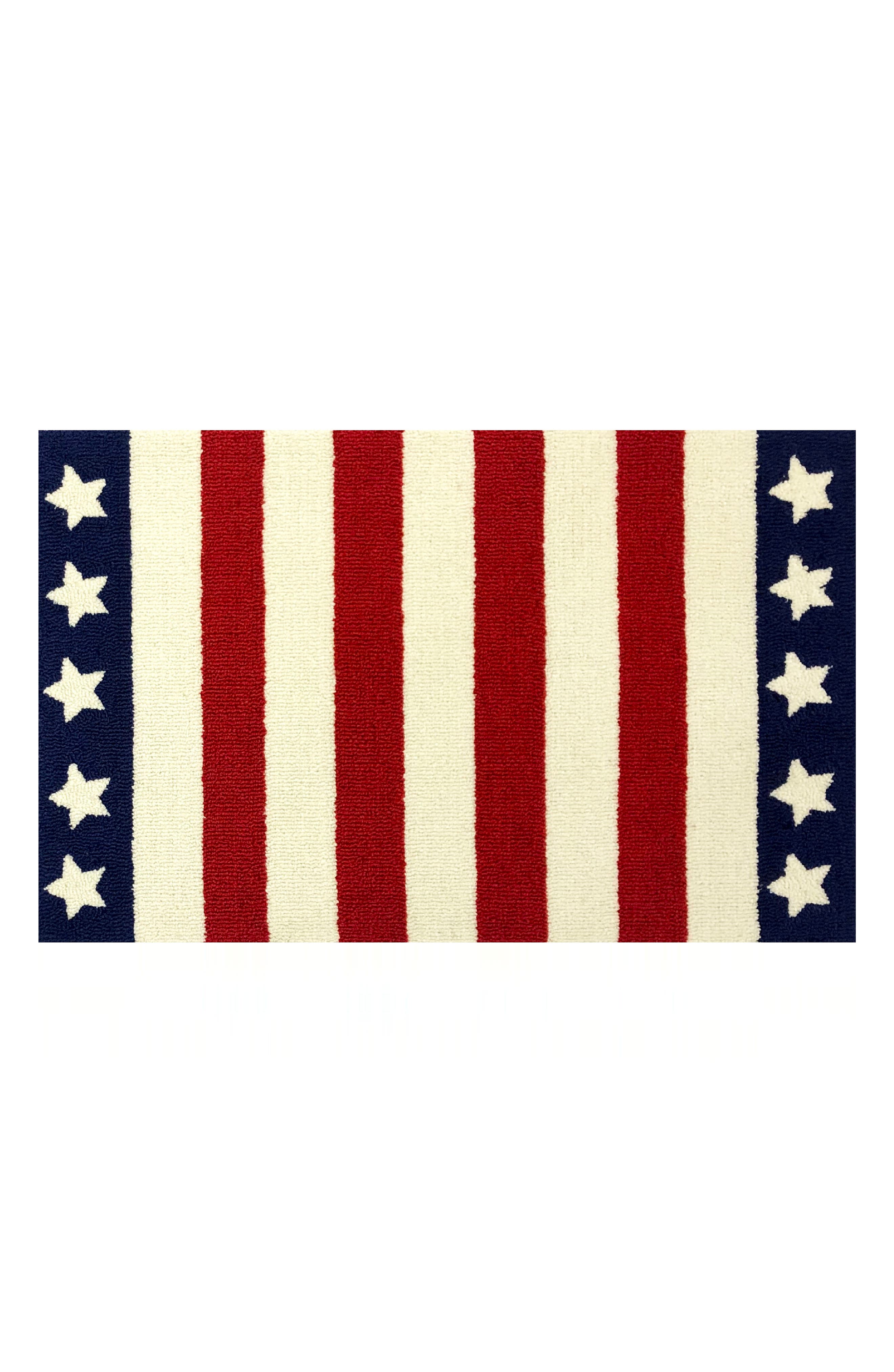 R16 HOME Stars and Stripes Indoor/Outdoor Doormat