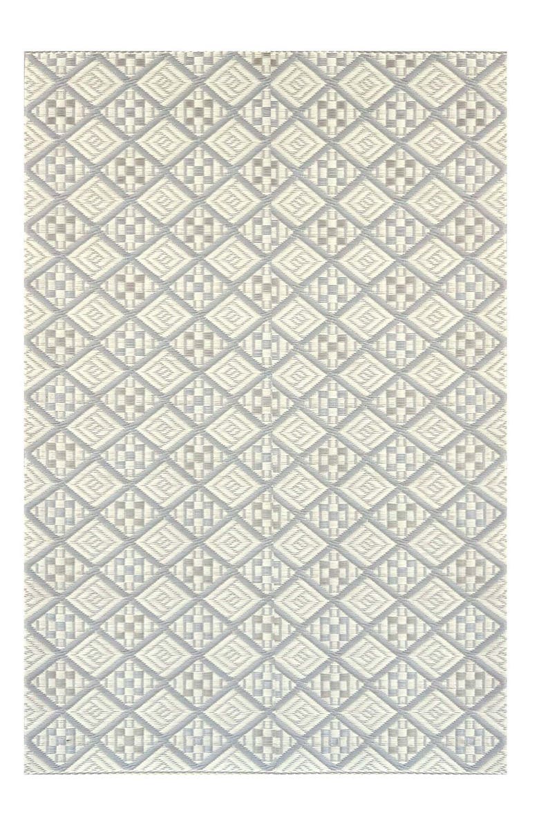 Mad Mats Scotch Silver & Cream, Main, color, Silver And Cream